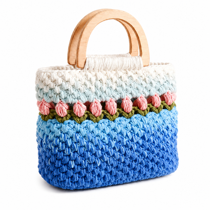 The Isaiah Thread Bag - Handmade Flower Bag