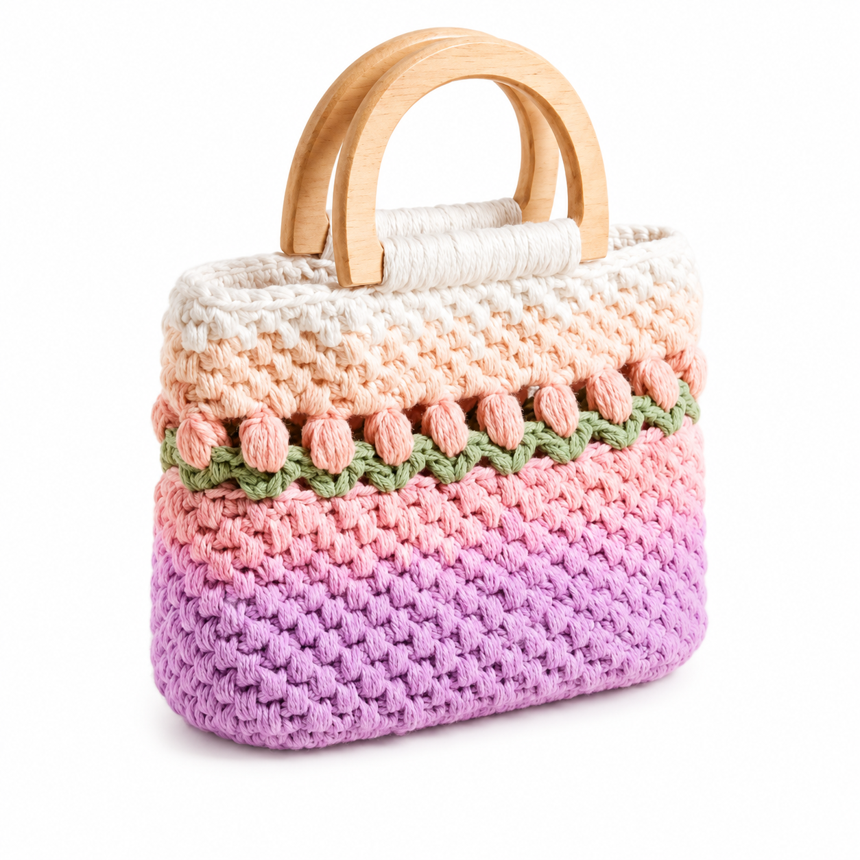 The Isaiah Thread Bag - Handmade Flower Bag
