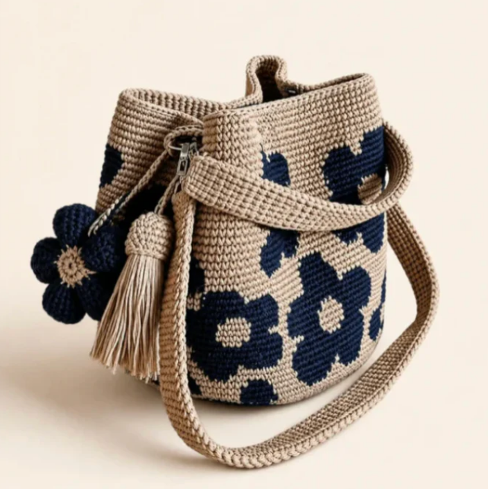 The Isaiah Thread Bag - Handmade Crochet Bag