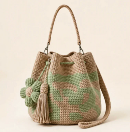 The Isaiah Thread Bag - Handmade Crochet Bag