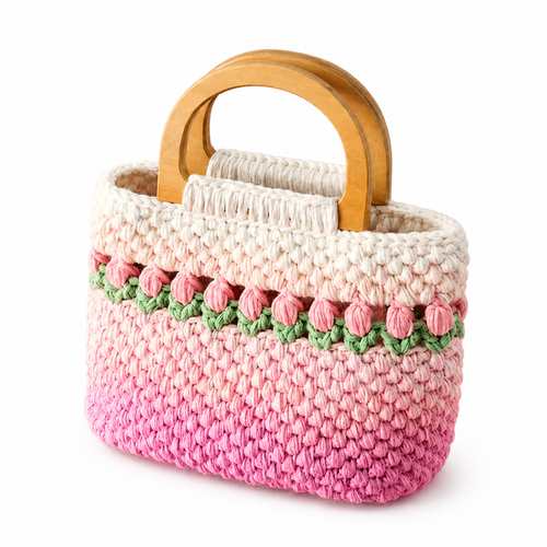 The Isaiah Thread Bag - Handmade Flower Bag